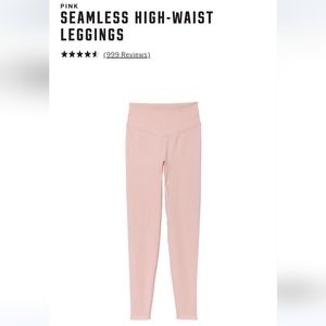 PINK VICTORIA'S SECRET Active leggings Size L